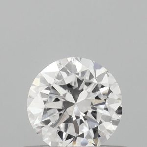 0.37-Carat Round Shape Lab Grown Diamond